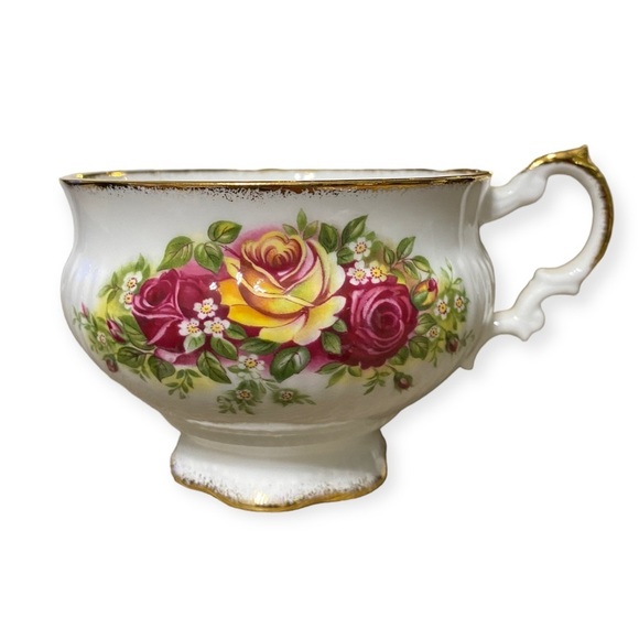 Elizabethan English Garden Fine Bone China Tea Cup & Saucer - Picture 4 of 15